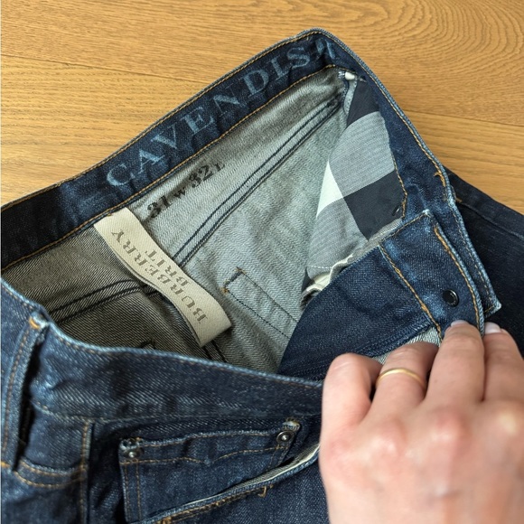 Burberry Brit Cavendish Men’s Straight Leg Jean - Size 31 x 30 - Like New - Picture 4 of 12